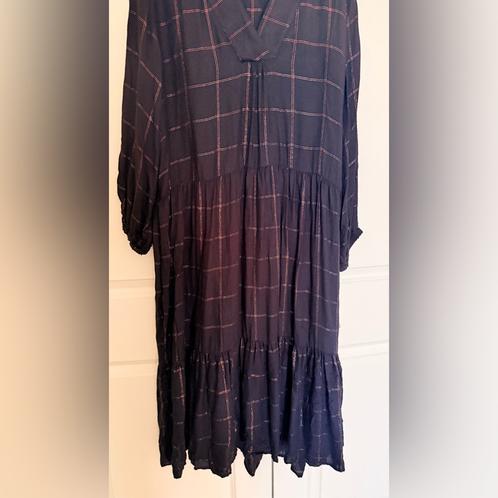 Black  Checkered Dress